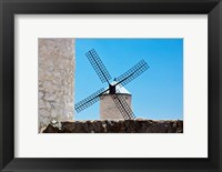 Framed Spain, Toledo Province, Consuegra La Mancha Windmills