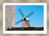 Framed Spain, Toledo Province, Consuegra La Mancha Windmills