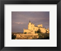 Framed Alcazar at Dusk, Segovia, Spain