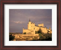 Framed Alcazar at Dusk, Segovia, Spain