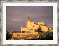 Framed Alcazar at Dusk, Segovia, Spain