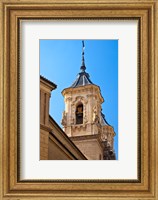 Framed Spain, Granada Bell tower of the Church of San Justo y Pastor