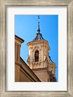 Framed Spain, Granada Bell tower of the Church of San Justo y Pastor