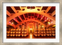 Framed Wine Cellar at Raimat, Costers del Segre, Catalonia, Catalunya, Spain