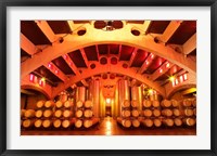 Framed Wine Cellar at Raimat, Costers del Segre, Catalonia, Catalunya, Spain