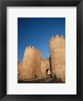 Framed Avila City Wall, Spain