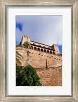Framed Royal Palace of La Almudaina, Palma, Majorca, Balearic Islands, Spain