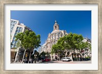 Framed Passeig de Gracia, Barcelona, Spain