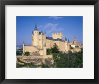 Framed Alcazar, Segovia, Castile Leon, Spain