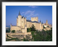 Framed Alcazar, Segovia, Castile Leon, Spain