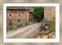Framed Small rural village, La Rioja Region, Spain
