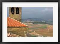Framed View of San Vicente de la Sonsierra Village, La Rioja, Spain