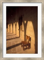 Framed Bellver Castle Chair and Arches, Palma de Mallorca, Balearics, Spain