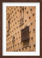Framed Casa de las Conchas, Salamanca, Spain