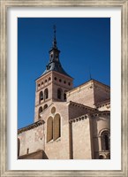 Framed Plaza San Martin and San Martin Church, Segovia, Spain