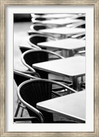Framed Cafe Tables, Palma, Mallorca, Spain