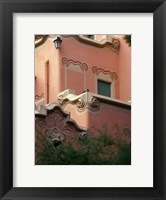 Framed Sights of Parc Guell, Barcelona, Spain