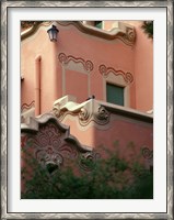Framed Sights of Parc Guell, Barcelona, Spain