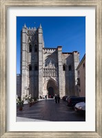 Framed Avila Cathedral, Avila, Spain