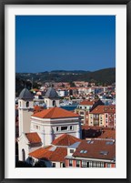 Framed Town View, Ribadesella, Spain