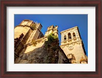 Framed Spain, Andalusia, Cadiz, Arcos De la Fontera Basilica de Santa Maria