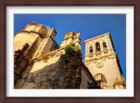 Framed Spain, Andalusia, Cadiz, Arcos De la Fontera Basilica de Santa Maria