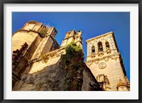 Framed Spain, Andalusia, Cadiz, Arcos De la Fontera Basilica de Santa Maria