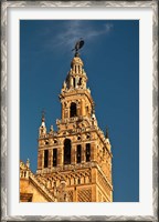 Framed Cathedral And Giralda Tower, Seville, Spain