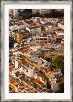 Framed City View From Cerro de Santa Catalina, Jaen, Spain