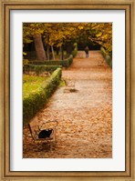 Framed Parque del Buen Retiro, Madrid, Spain