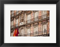 Framed Plaza Mayor, Madrid, Spain