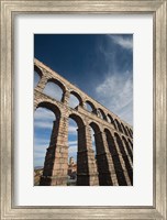 Framed Roman Aqueduct, Segovia, Spain