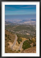 Framed Sierra Margarita Landscape, Grazalema-Zahara de la Sierra, Spain