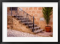 Framed Spain, Andalusia Street scene in the town of Banos de la Encina