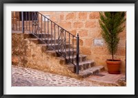 Framed Spain, Andalusia Street scene in the town of Banos de la Encina