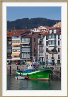 Framed Spain, Basque Country, Vizcaya, Lekeitio Harbor