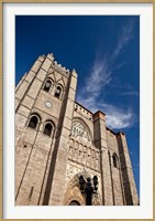 Framed Spain, Castilla y Leon Region, Avila Avila Cathedral detail