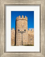 Framed Spain, Castilla y Leon Scenic medieval city walls of Avila