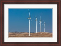 Framed Spain, Vejer de la Frontera area, Modern Windmills