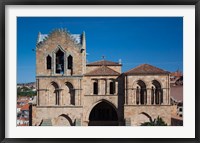 Framed Basilica de San Vicente, Avila, Spain