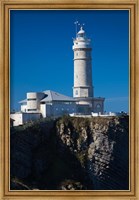 Framed Cabo Mayor Lighthouse, Santander, Spain