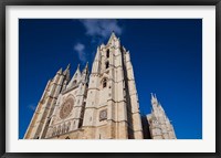 Framed Catedral de Leon, Leon, Spain