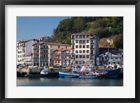Framed Commercial Fishing Port, Village of Pasai San Pedro, Spain