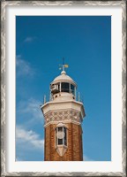 Framed Faro de Bonanza Lighthouse, Bonanza, Spain