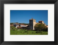 Framed Iglesia de Colegiata, Santillana del Mar, Spain