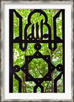 Framed Moorish Window, The Alcazar, Seville, Spain