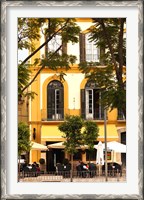 Framed Outdoor Cafes, Plaza de la Merced, Malaga, Spain