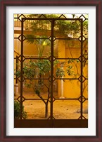 Framed Palacio de la Condesa de Lebrija Courtyard, Seville, Spain