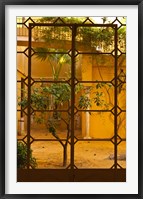 Framed Palacio de la Condesa de Lebrija Courtyard, Seville, Spain