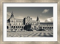 Framed Plaza Espana, Seville, Spain